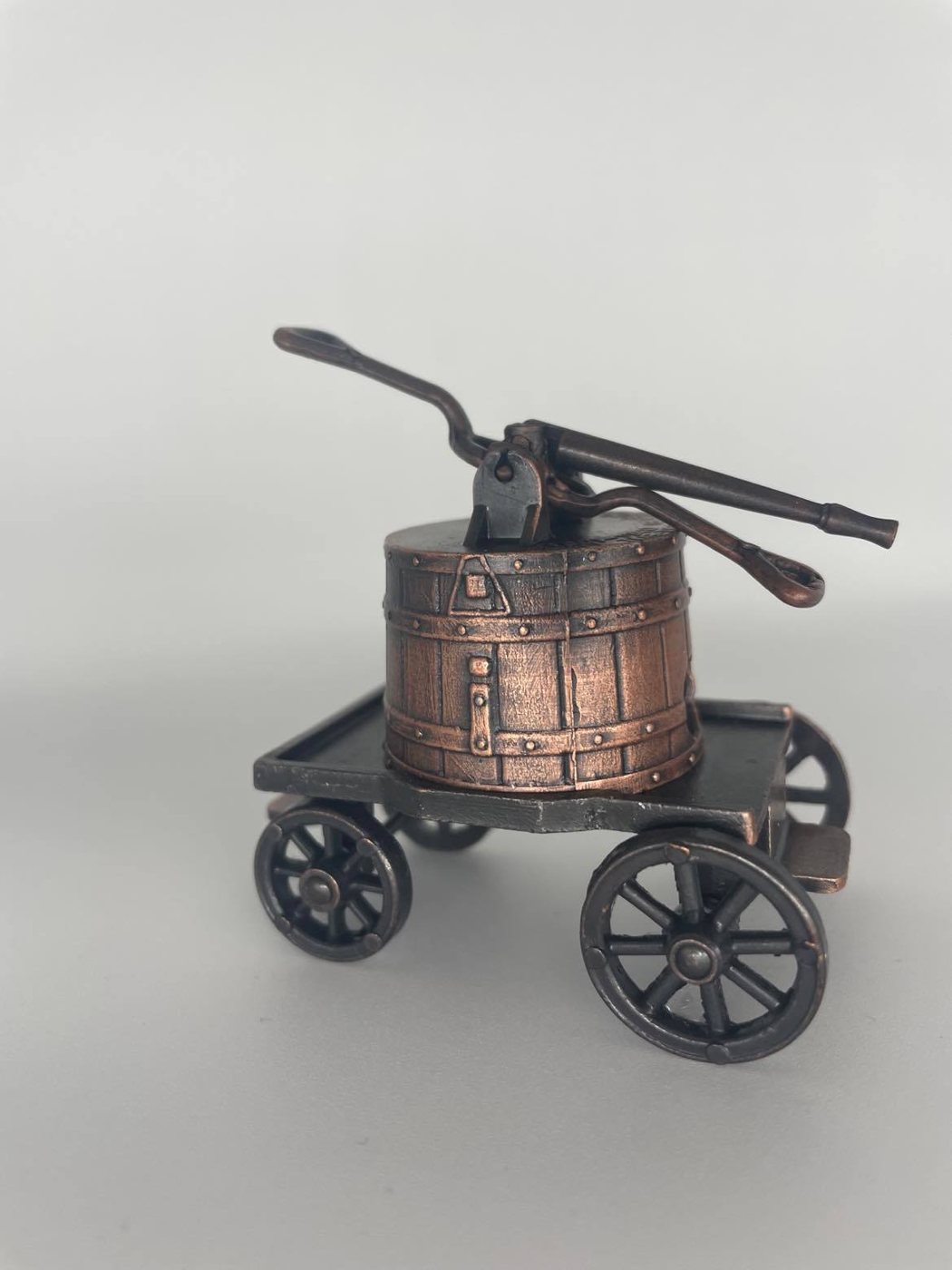 Fire pump pencil sharpener