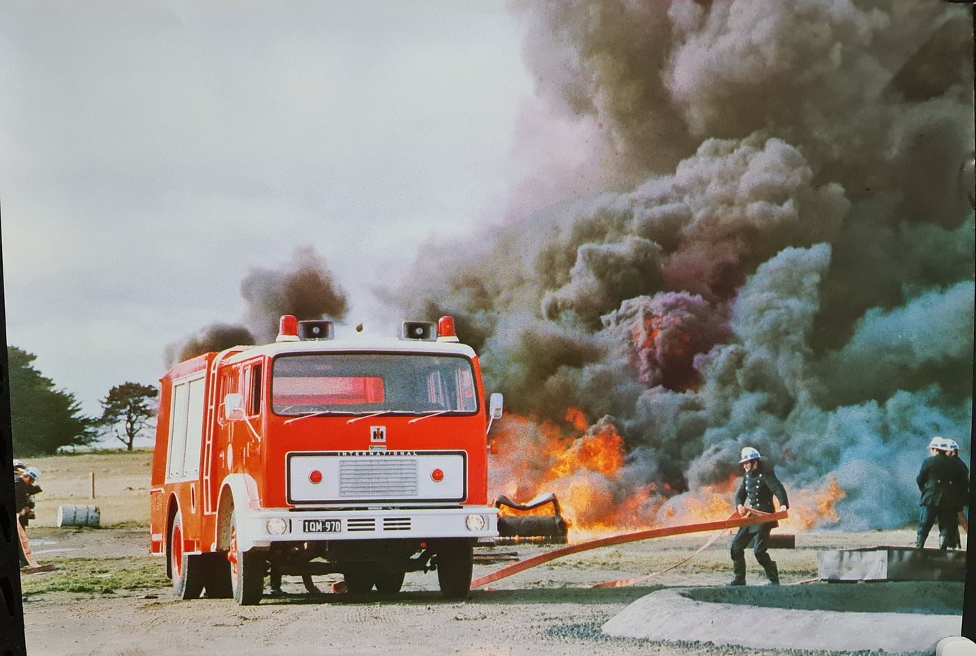 Poster - CFA Type 1 on Fireground