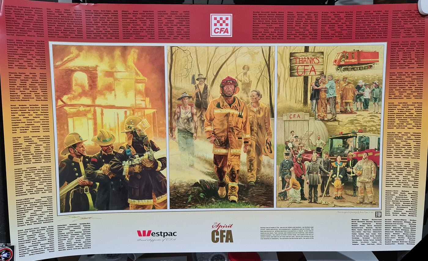 Posters - Spirit of CFA - Jamie Cooper